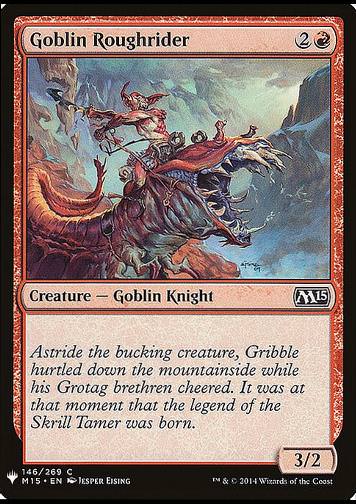 Goblin Roughrider (Goblin-Raureiter)